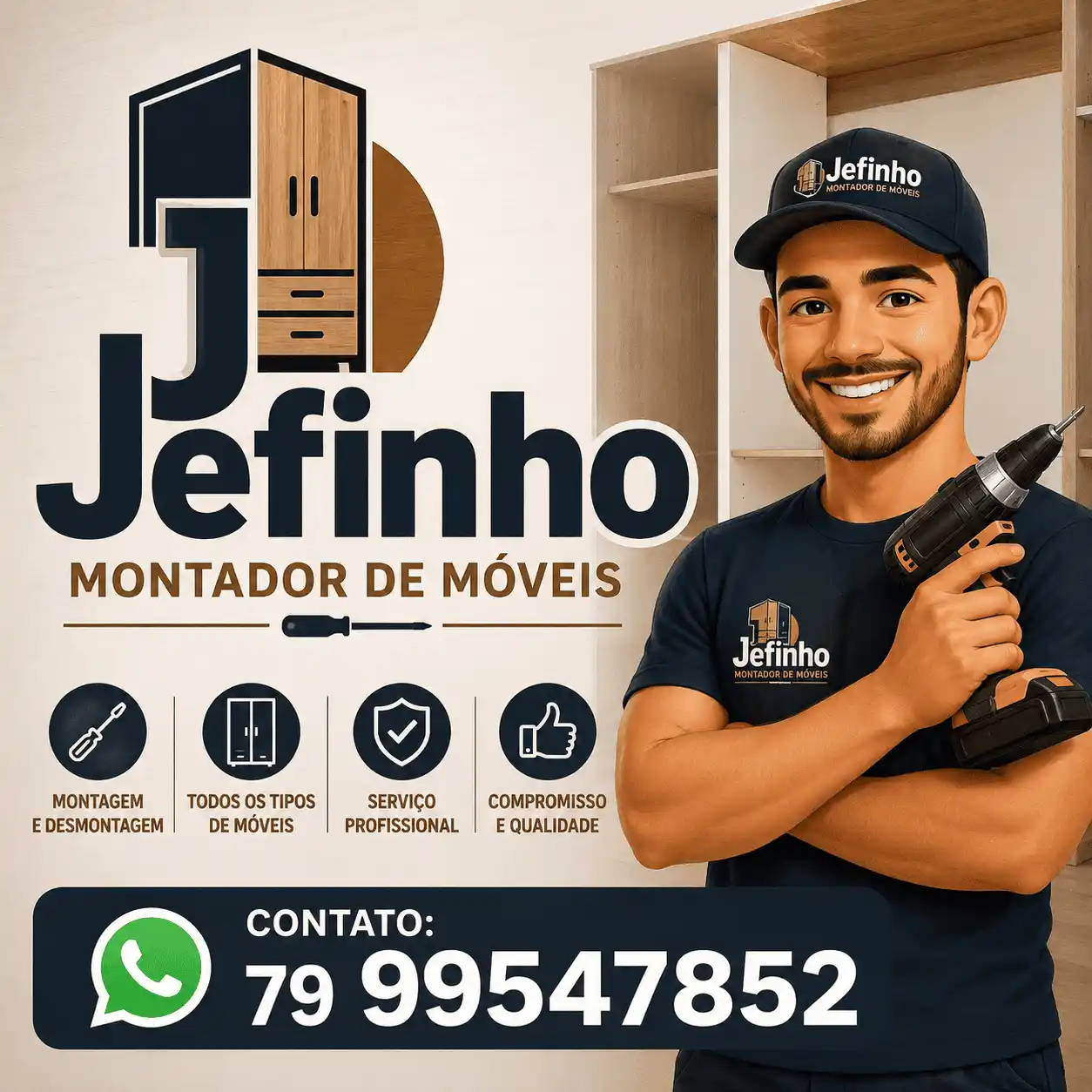 Jefinho Montador de Móveis