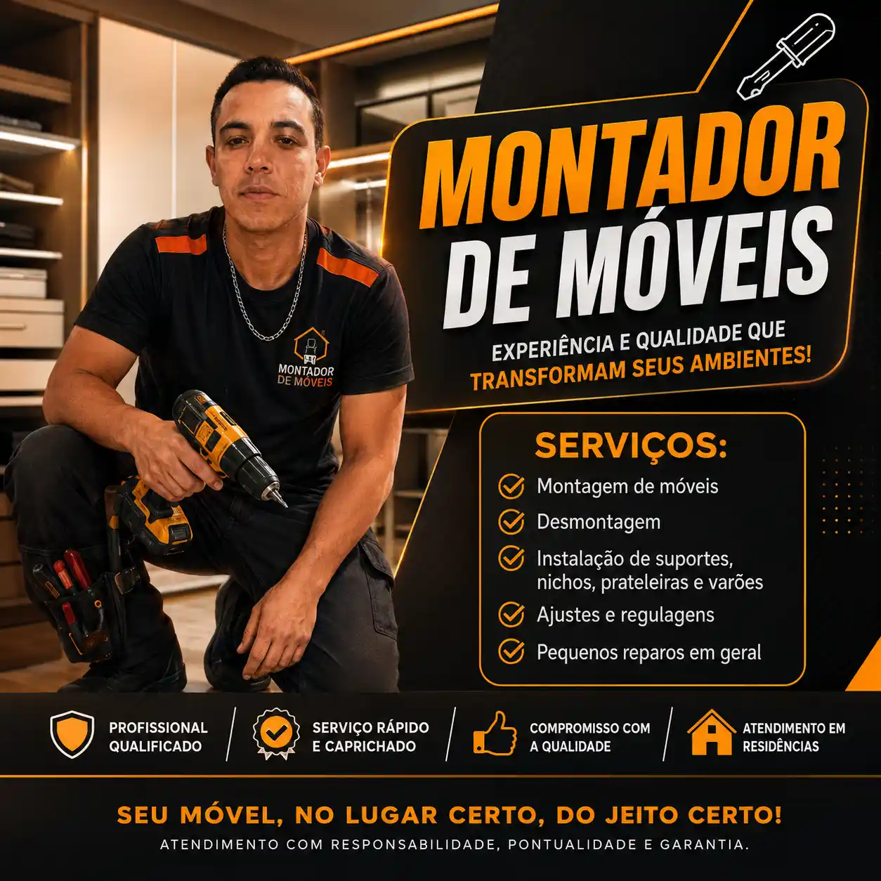 Jefferson Montador de Móveis