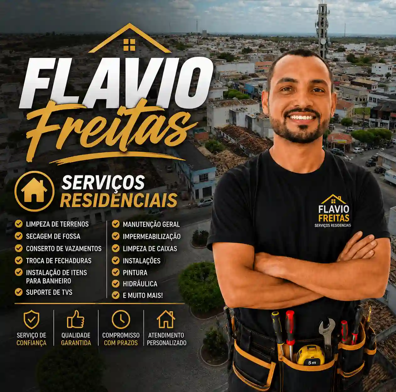 Flávio Freitas - Serviços e Manutenções em Nossa Senhora da Glória