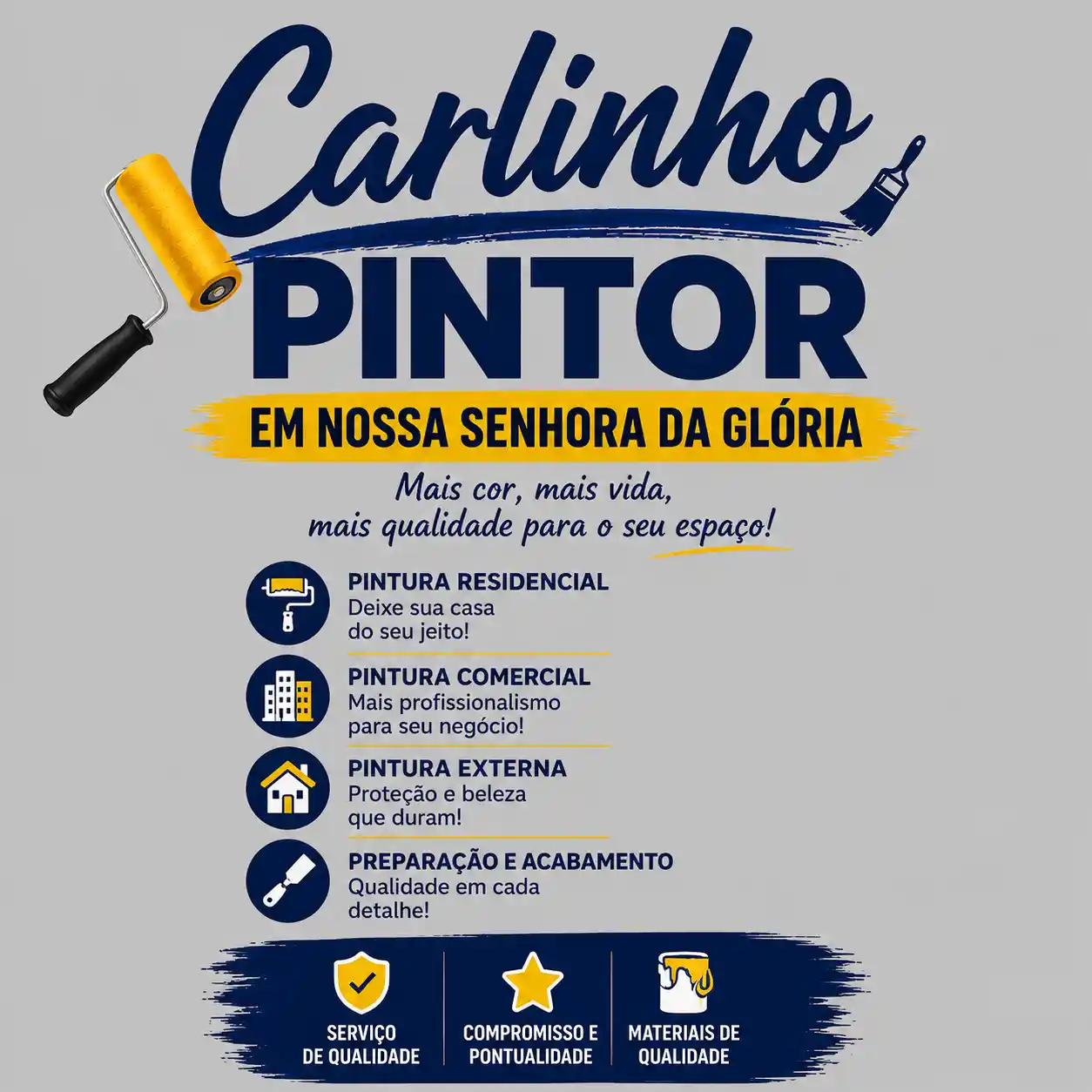 Carlinho Pintor em Nossa Senhora da Glória