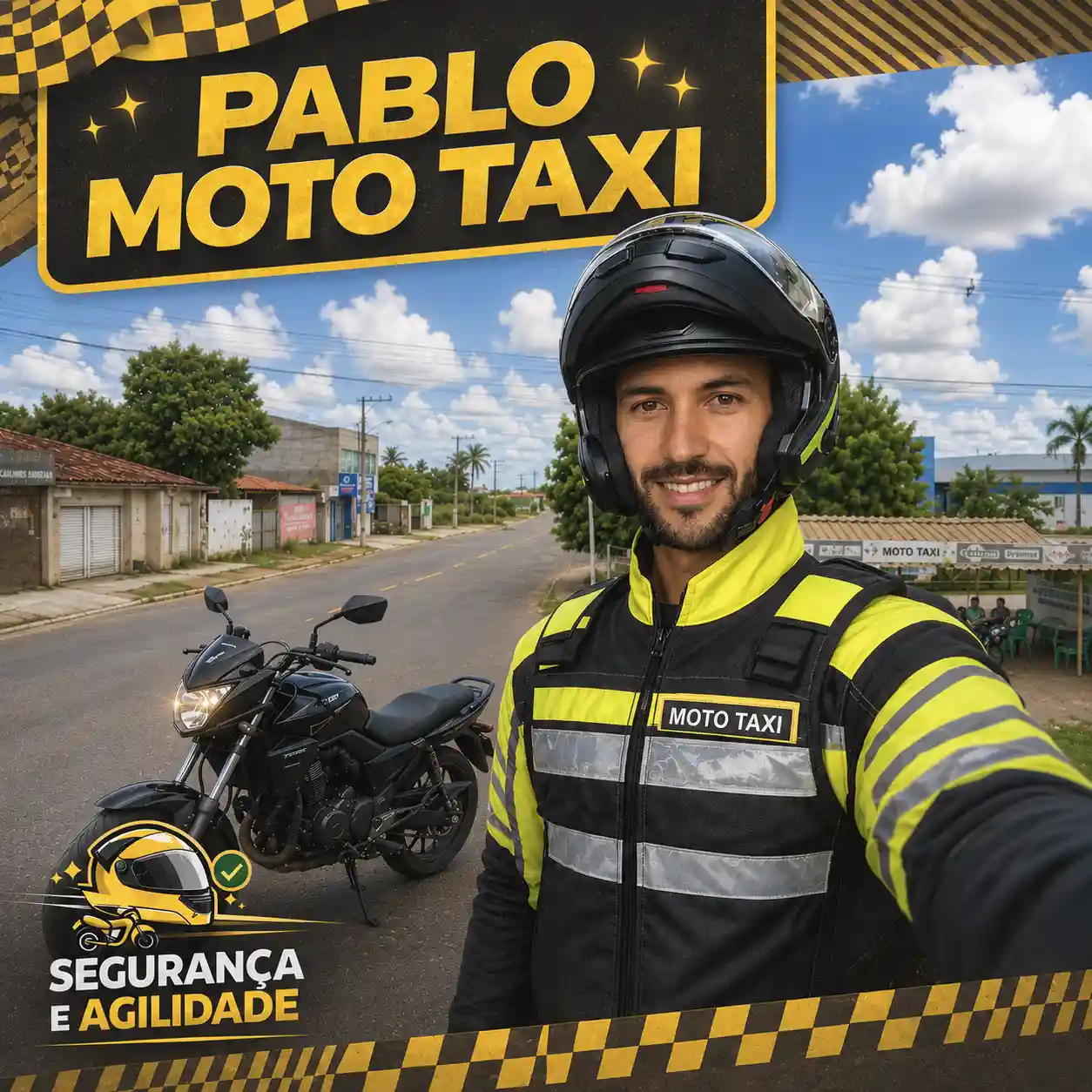 Moto Taxi Pablo em Nossa Senhora da Glória