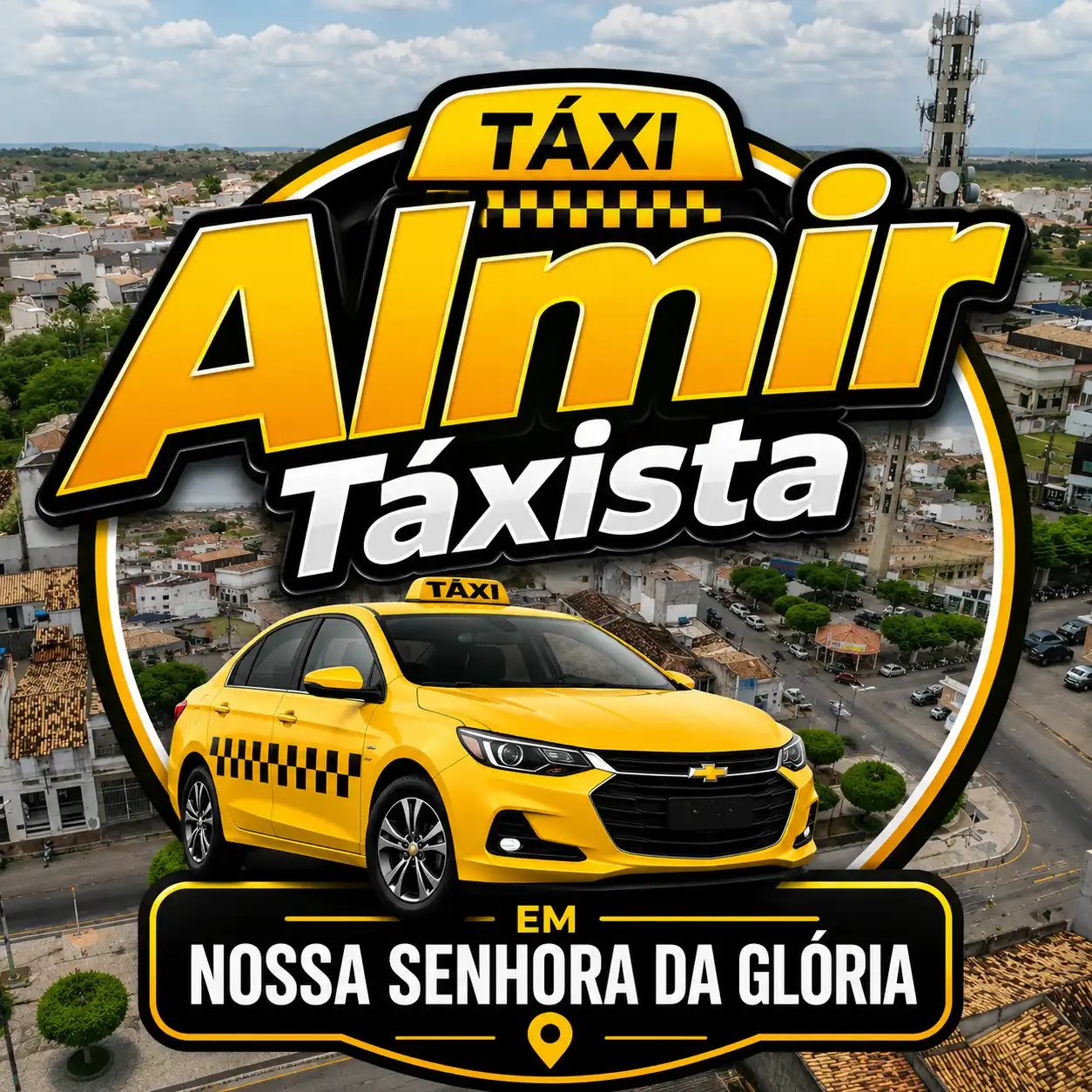 Almir Táxista em Nossa Senhora da Glória