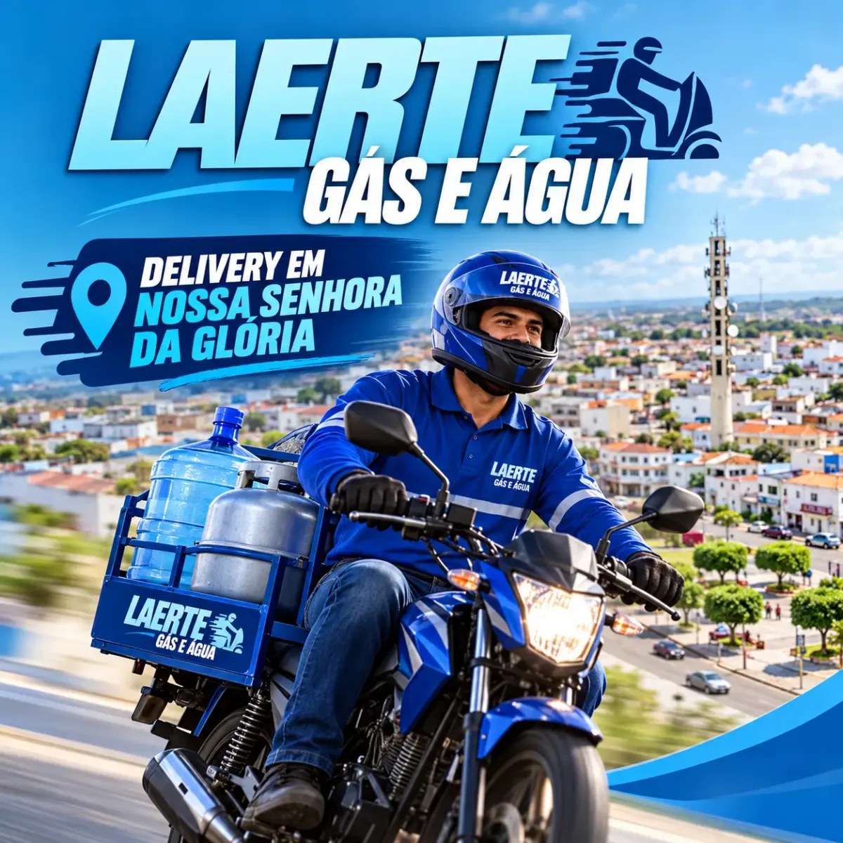 Gás e Água Mineral Laert em Nossa Senhora da Glória